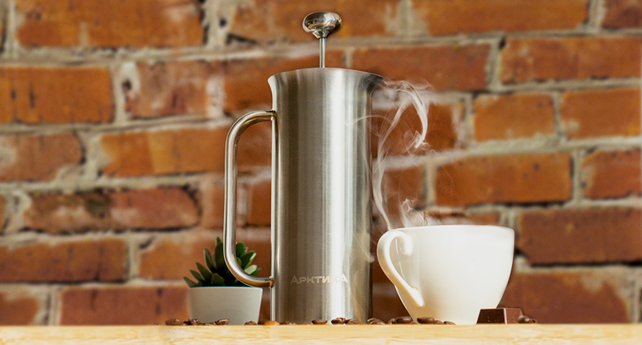 Термос френч-пресс