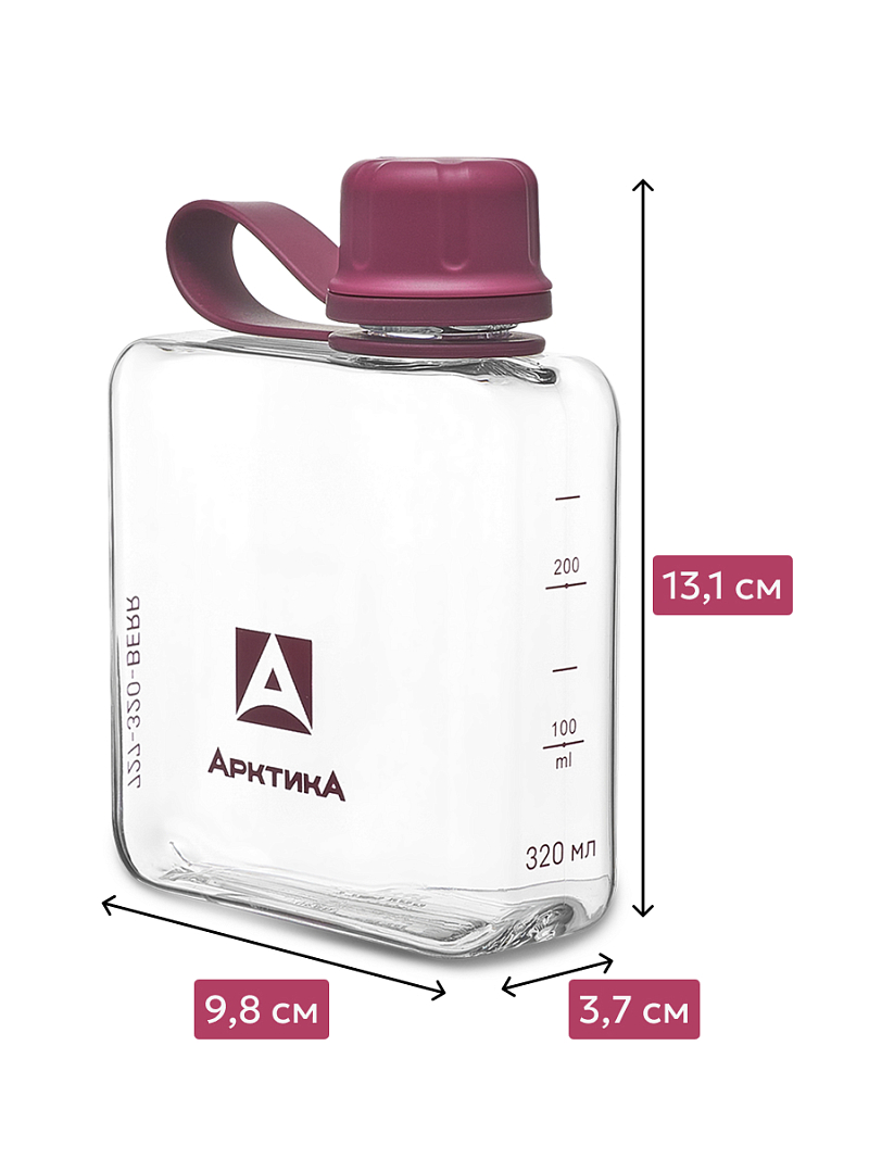 Тритановая бутылка 0.32л серии 727 «Вишня» - 6