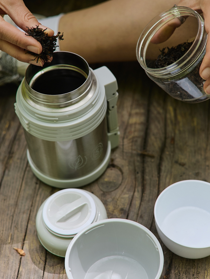 Термос 0.8л серии 205 стальной с лаковым покрытием (уценка) - 6