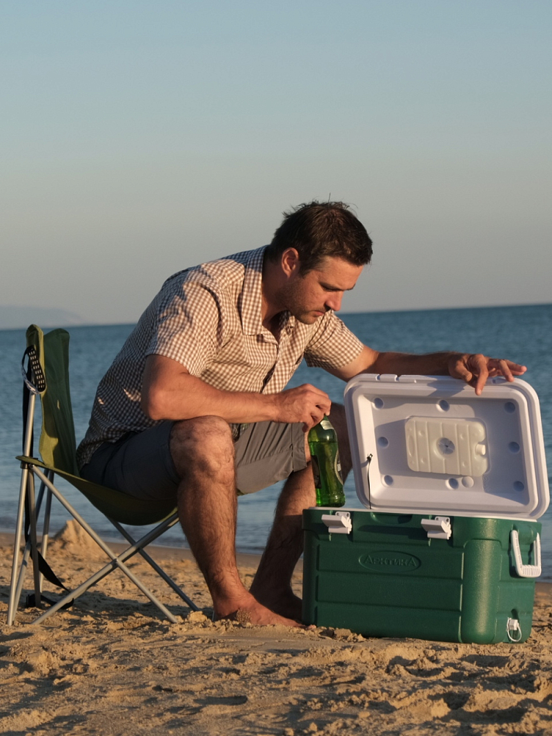 Аквамариновый термоконтейнер 2000 на 30 литров - 7