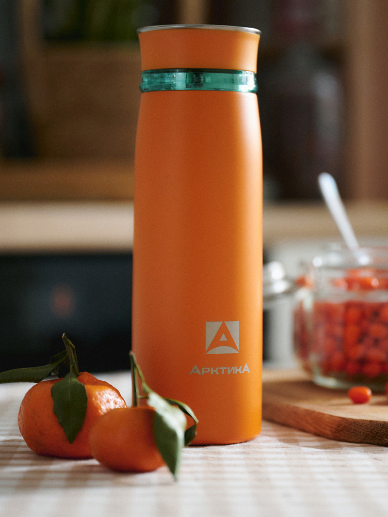 Термокружка 0.42л серии 715 «Морошка» с ситечком - 4