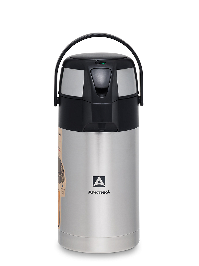 Термос с помпой на 2.5 литра (уценка) - 1