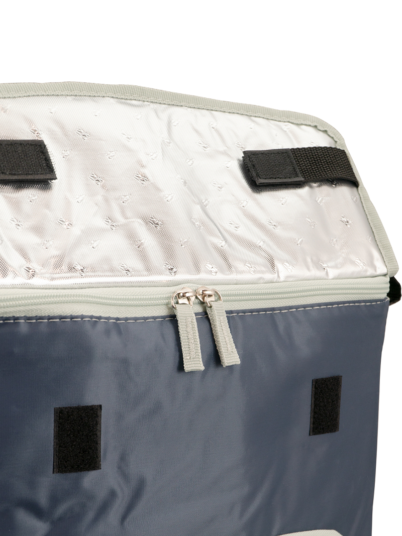 Термосумка-холодильник 20л серии 3001 синяя с люком - 11