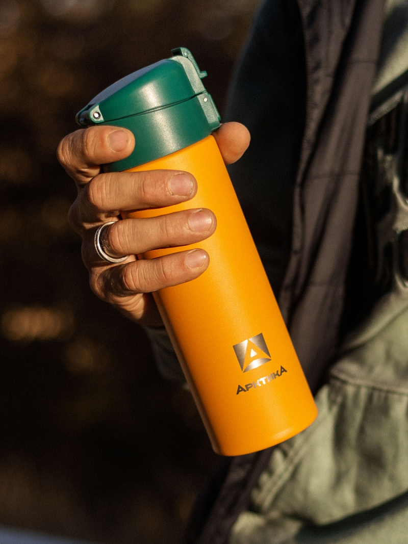 Термокружка  0.47л серии 703 «Морошка» с ситечком - 2