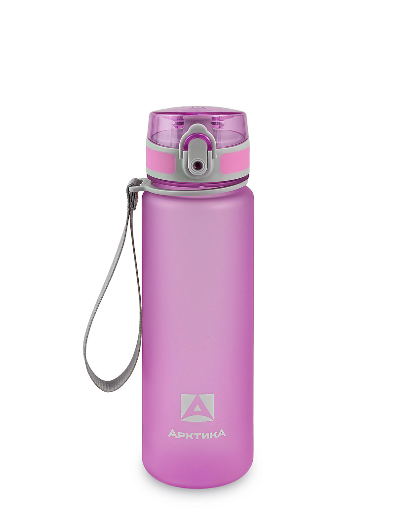 Тритановая бутылка 0.5л серии 720 матовая лавандовая с ситечком - 1