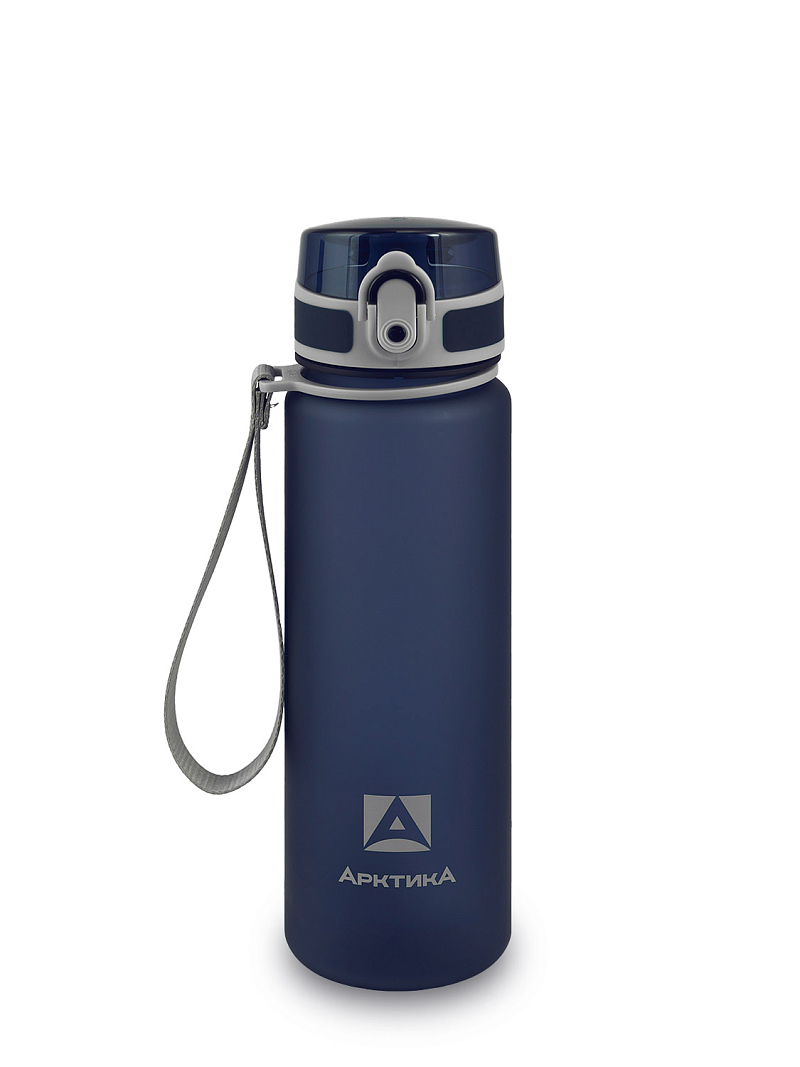 Тритановая бутылка 0.5л серии 720 матовая синяя с ситечком - 1