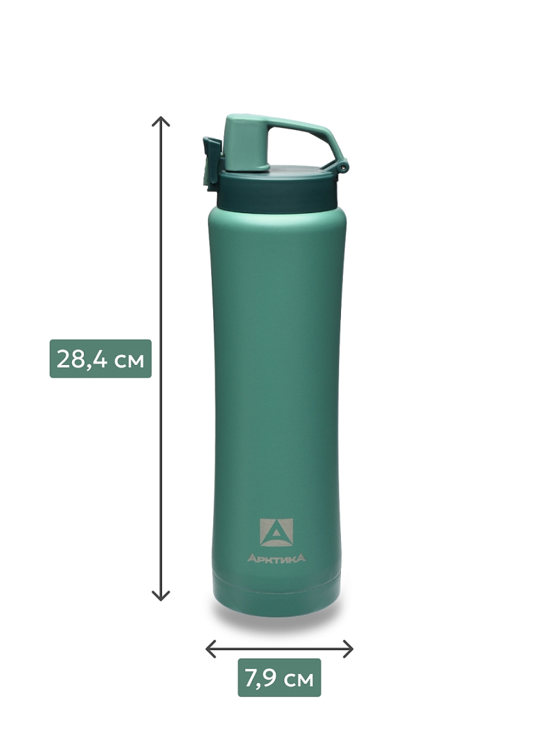 Термокружка 0.75л серии 702 «Сититерм» «Хвоя» с ситечком (уценка) - 5