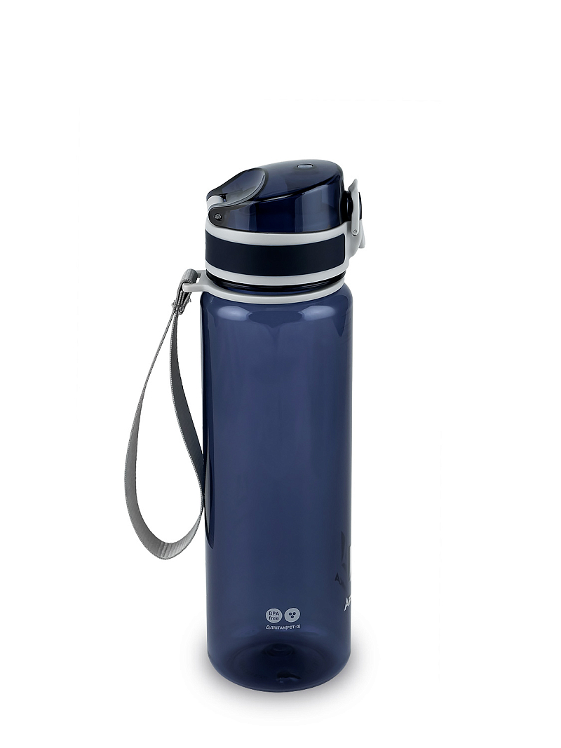 Тритановая бутылка 0.5л серии 720 глянцевая синяя с ситечком - 10
