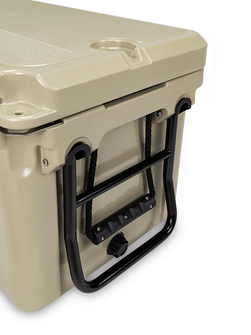 Бежевый термоконтейнер 2600 на 55 литров - 8