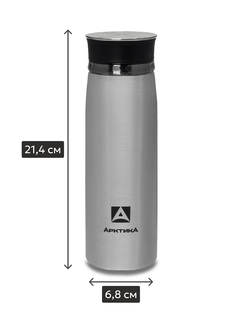 Термокружка 0.42л серии 715 стальной с ситечком - 5