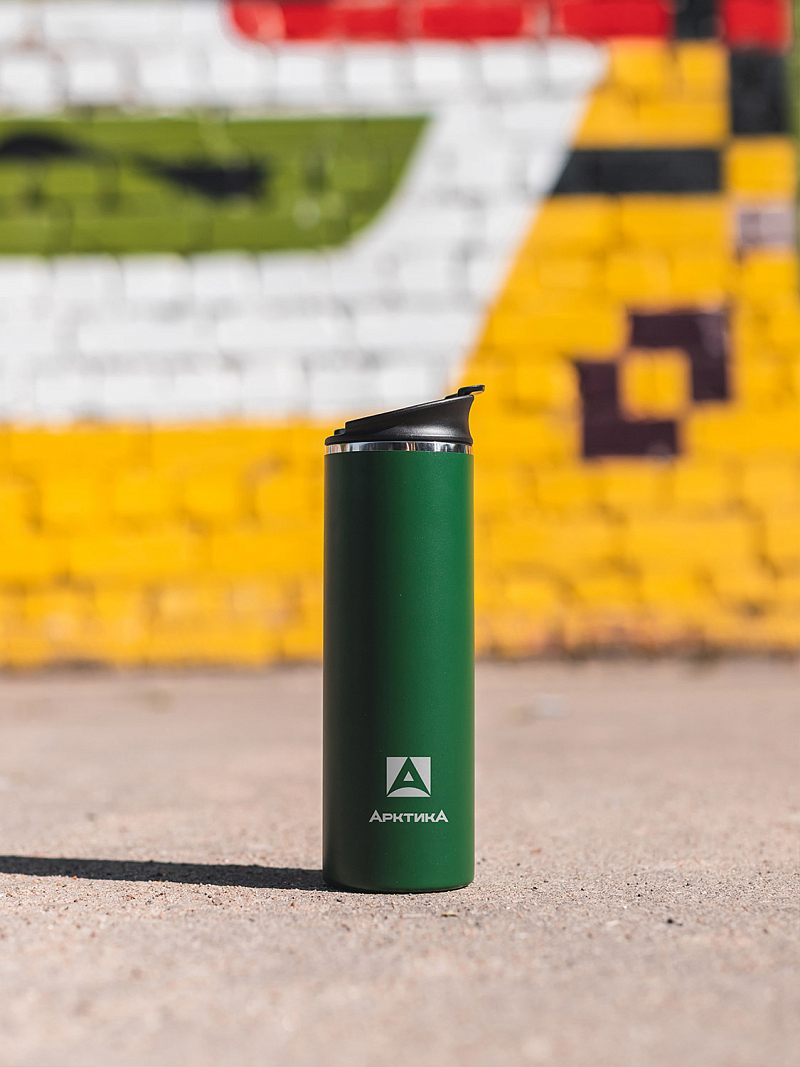 Термокружка 0.48л серии 710 зелёная - 2