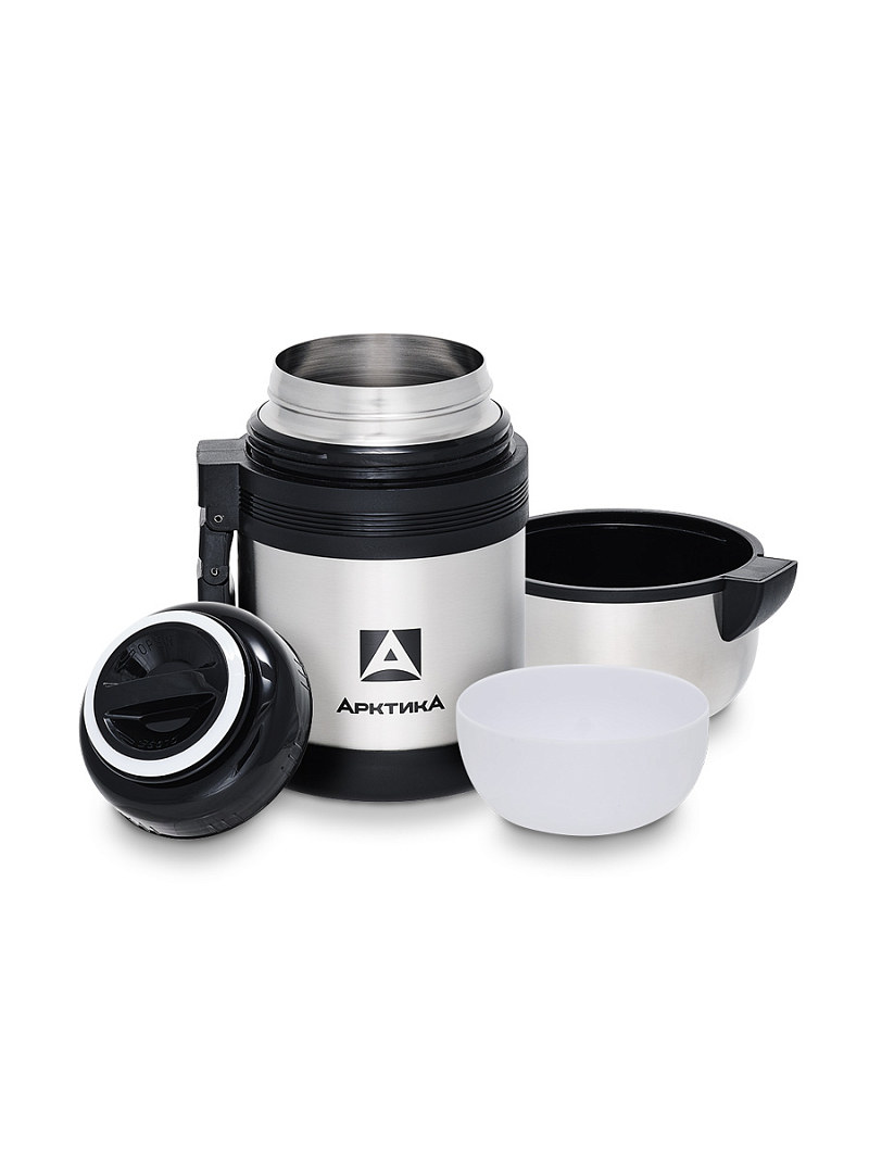 Термос 0.6л серии 201 стальной универсальный - 2