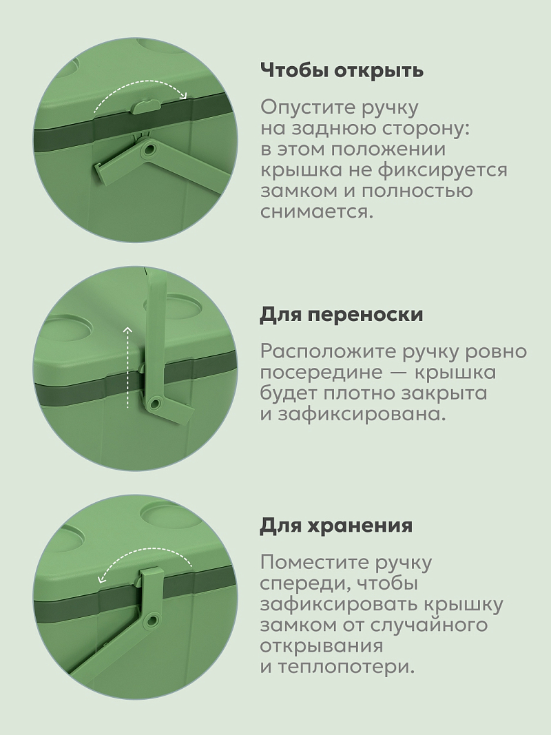 Пикниковый термоконтейнер 2200 на 26 л - 9