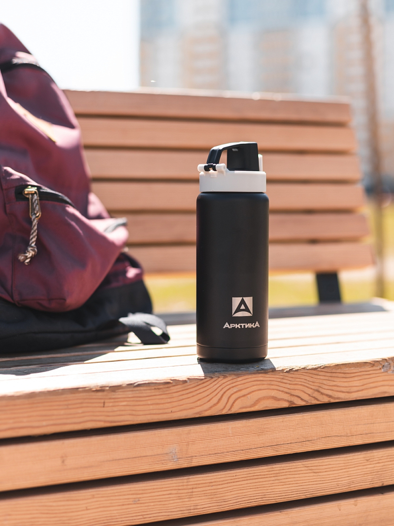 Термокружка 0.5л серии 702 «Сититерм» чёрная - 2