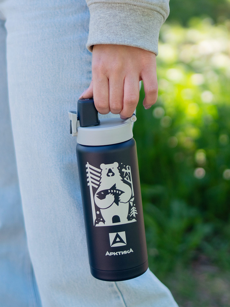 Термокружка 0.5л  серии 702 «Сититерм» «Медведь» - 2