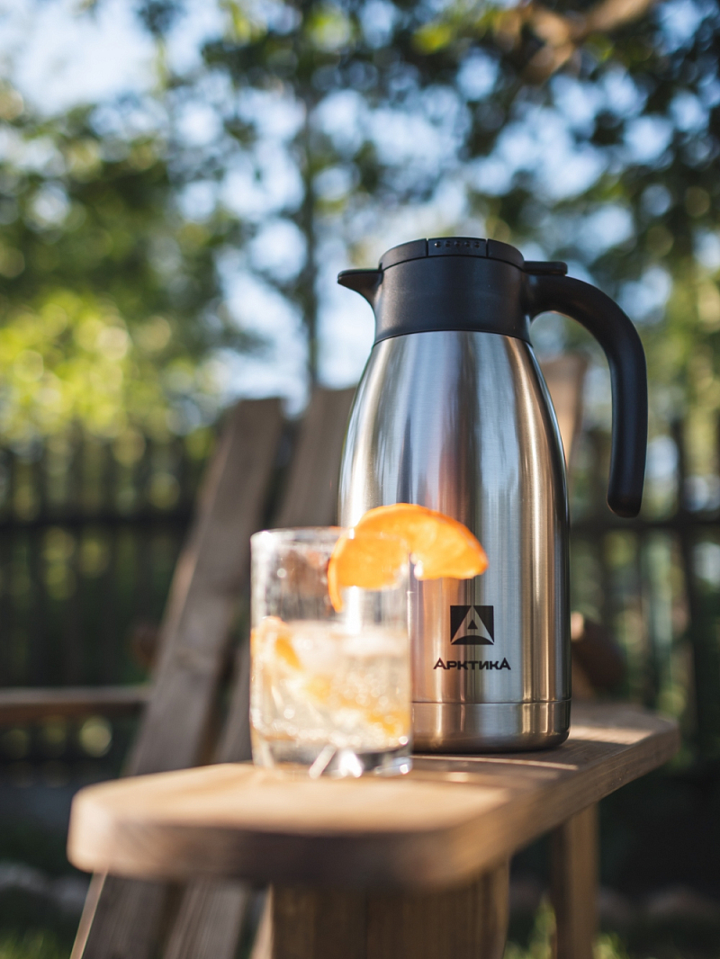 Термос-кувшин 1.9л серии 605 стальной - 6