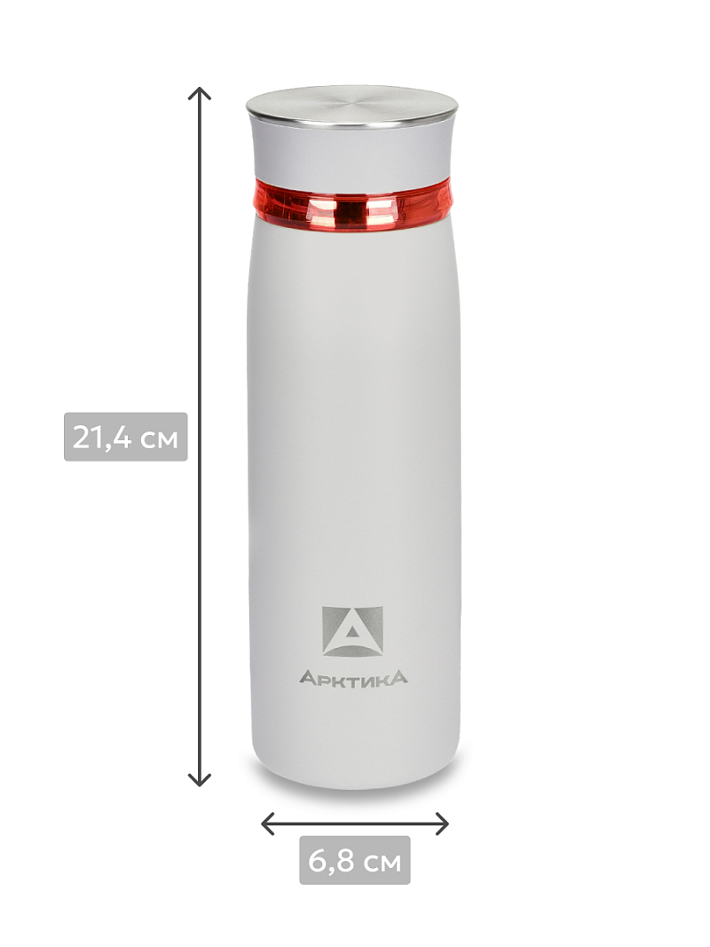 Термокружка 0.42л серии 715 «Арктика» с ситечком - 5