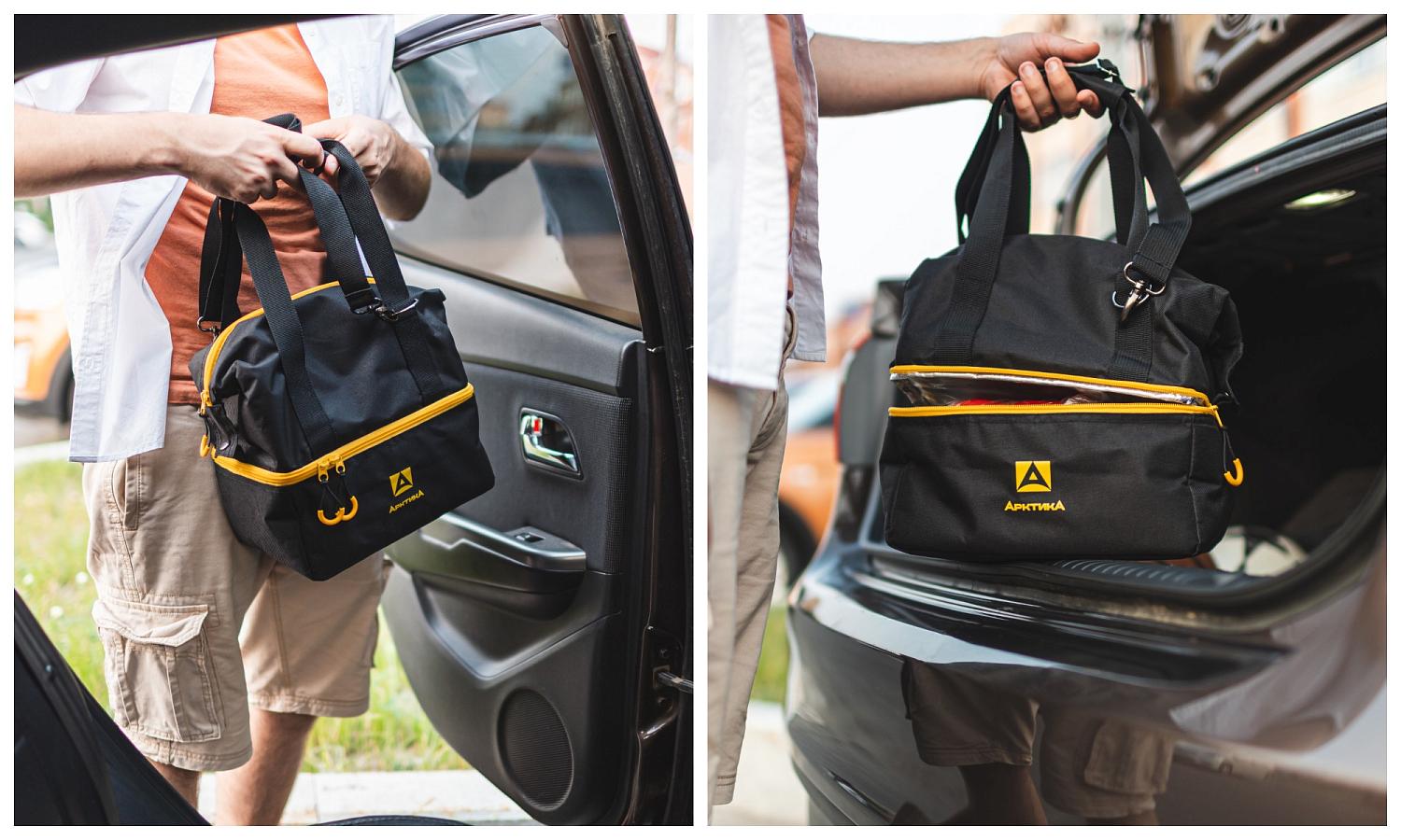 Термосумка-трансформер «Арктика» идеально подходит для путешествий, когда важна универсальность и практичность.