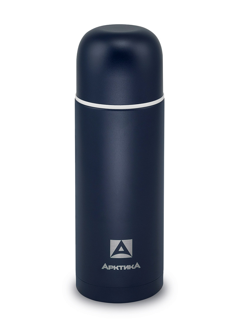 Термос 1л серии 105 синий с узким горлом - 1