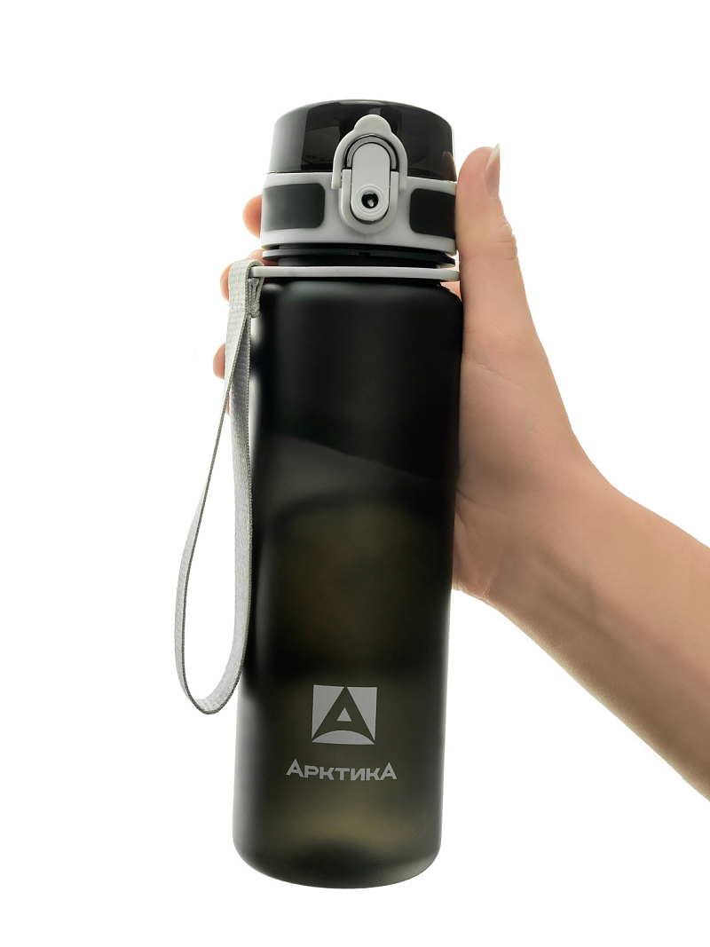 Тритановая бутылка 0.5л серии 720 матовая чёрная с ситечком - 13