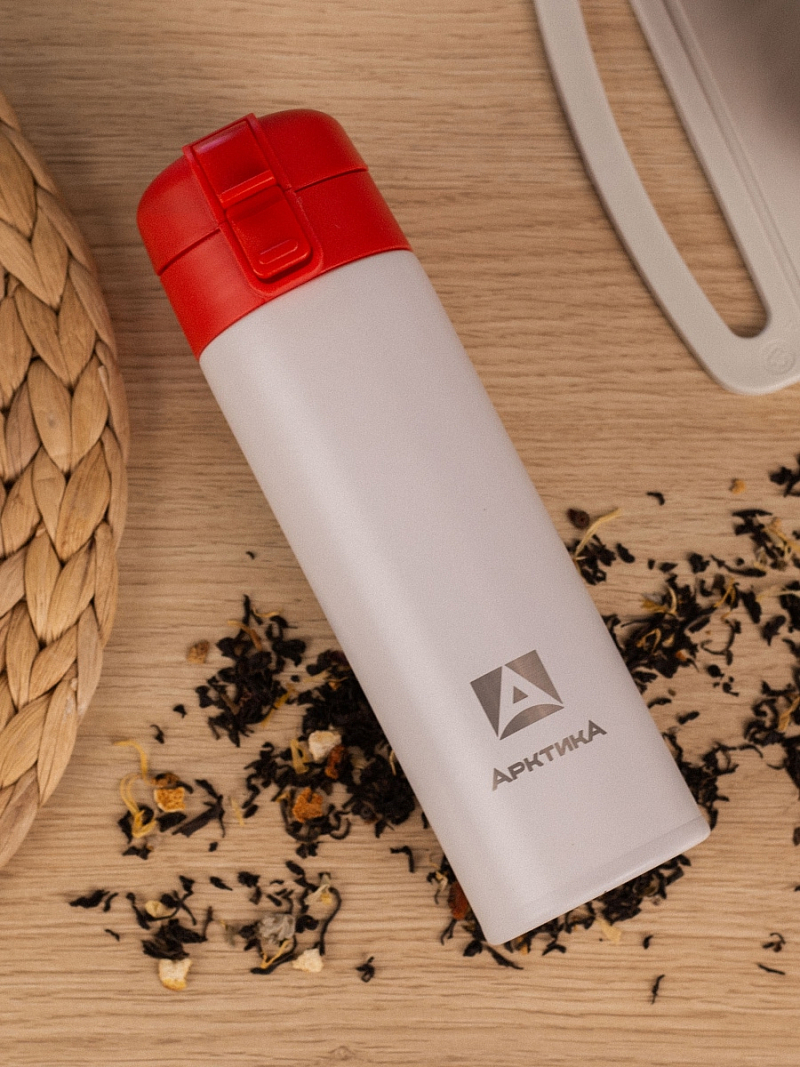 Термокружка  0.47л серии 703 «Арктика» с ситечком - 4