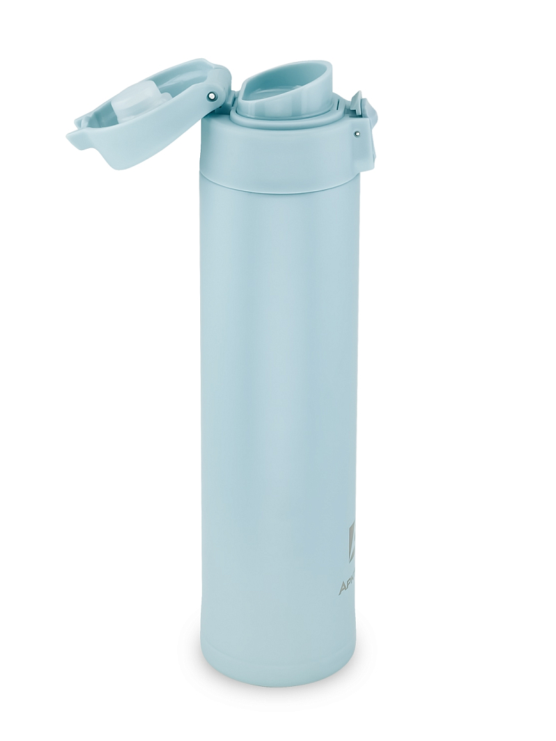 Термокружка 0.52л серии 701 голубая с закрытой питьевой системой - 10