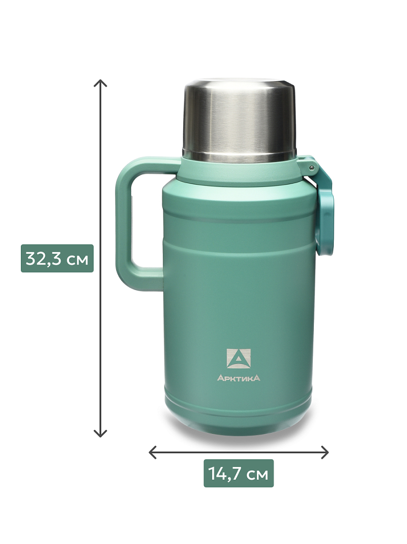 Термос 3л серии 206 «Хвоя» с ситечком - 6