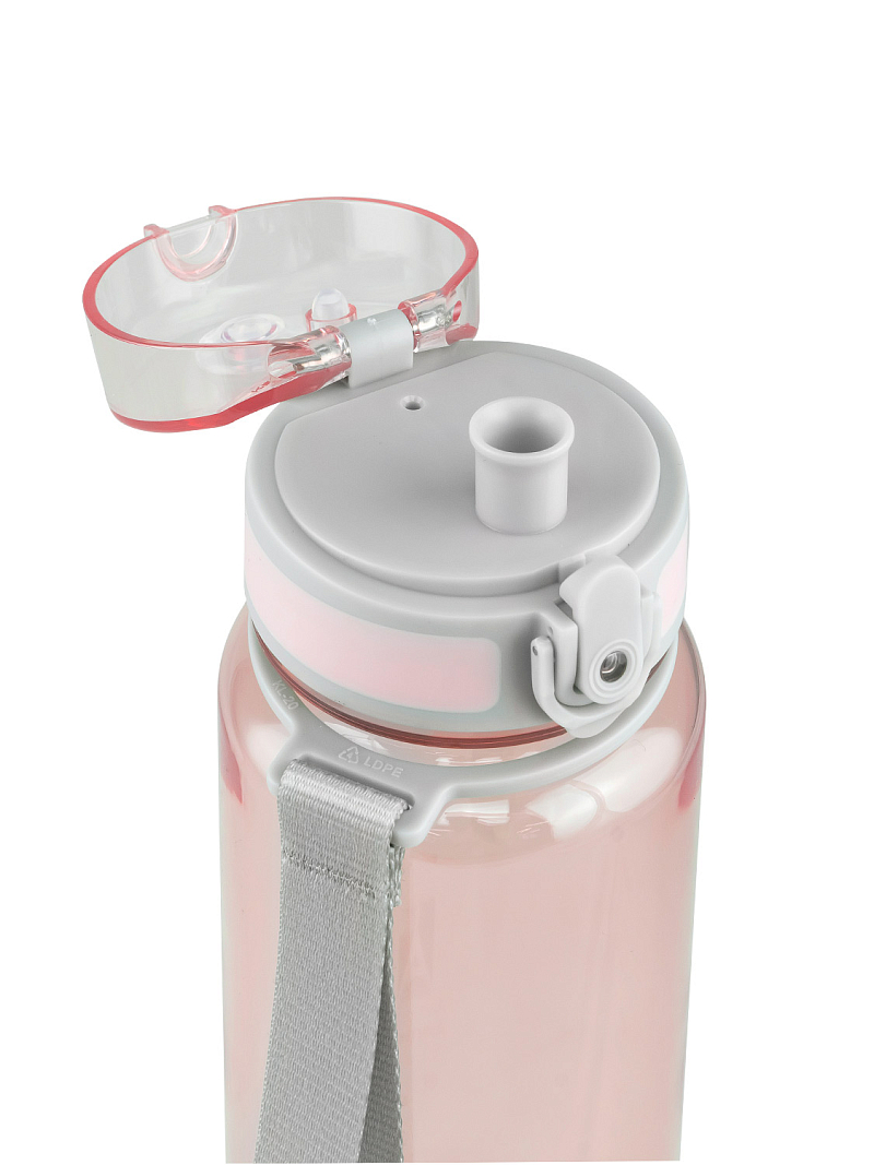 Тритановая бутылка 0.5л серии 720 глянцевая розовая с ситечком - 8