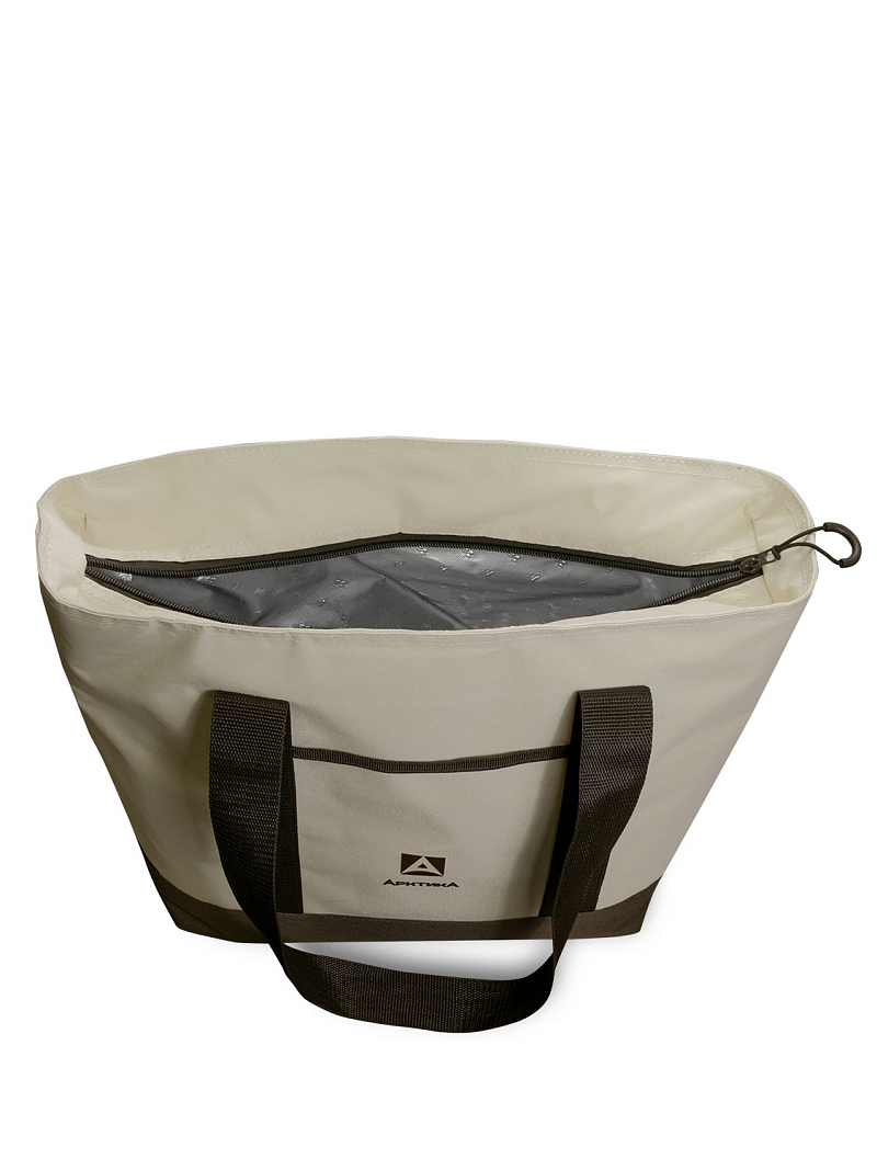 Термосумка-шоппер 17.5л серии 3400 бежевая - 7