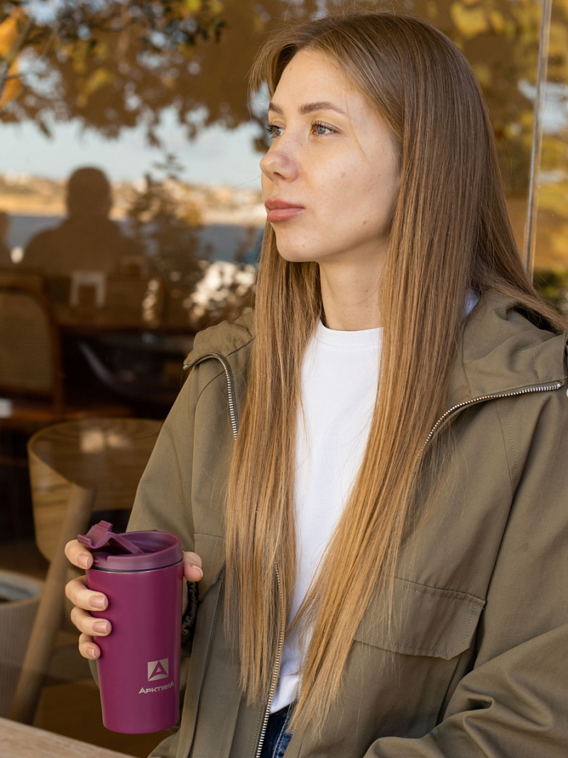 Термокружка 0.36л серии 716 «Вишня» для напитков - 6