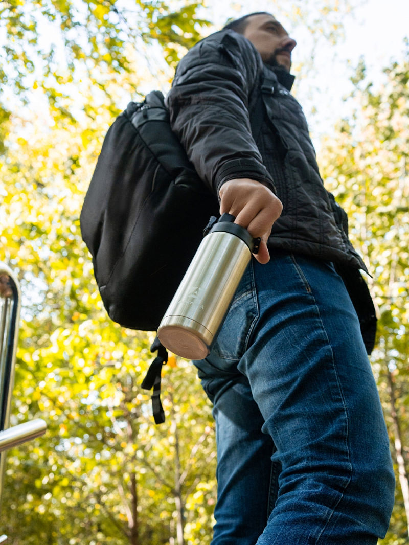 Термокружка 0.5л серии 702 «Сититерм» стальная - 4