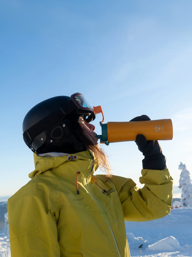 Термокружка 0.75л серии 702 «Сититерм» «Морошка» с ситечком - 2