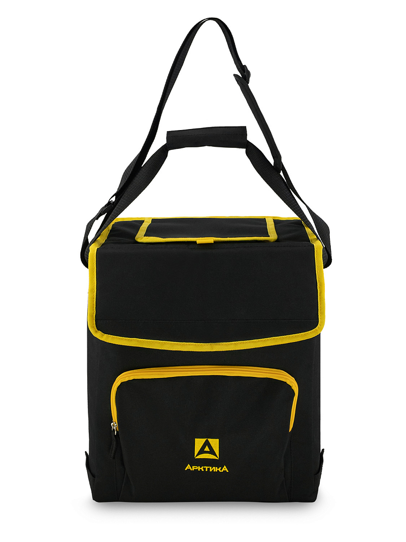 Термосумка-холодильник 20л серии 3001 чёрная с люком - 2