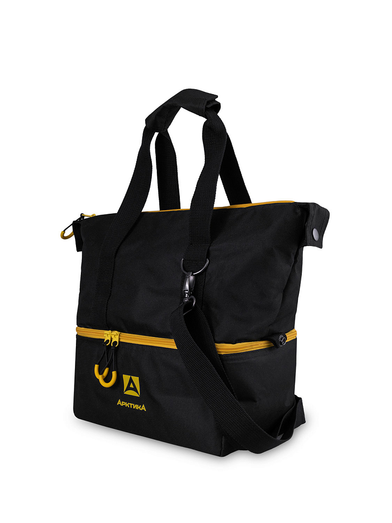 Термосумка-трансформер 11.5л серии 3600 чёрная - 9