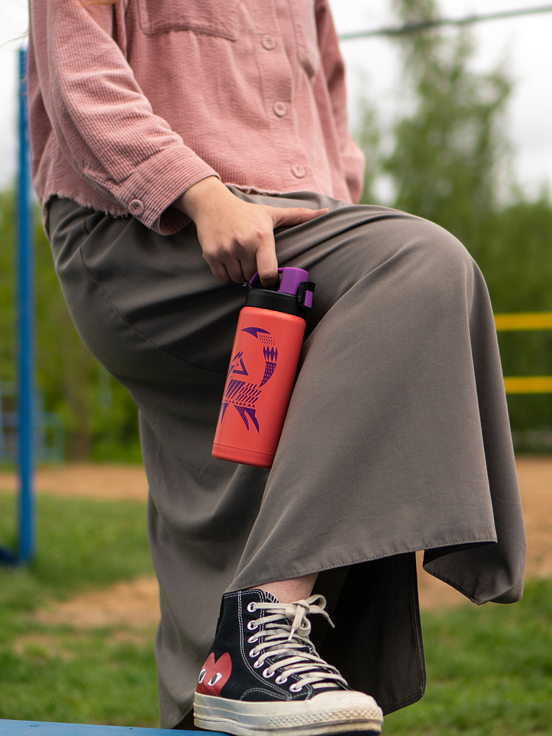 Термокружка 0.5л серии 702 «Сититерм» «Лиса» - 3