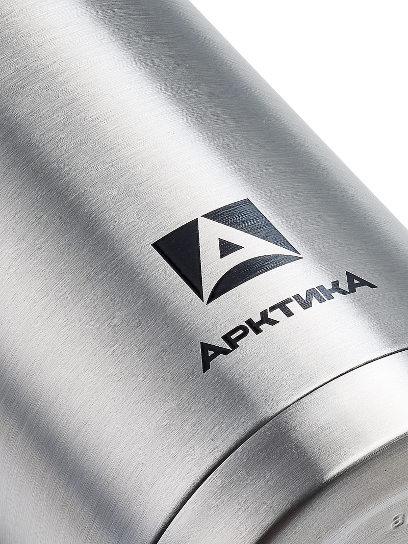 Термос 1л серии 301 для еды стальной с широким горлом - 5