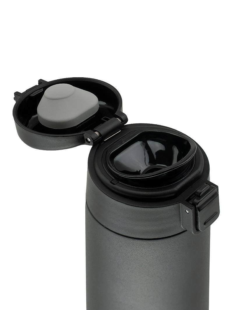 Термокружка 0.47л серии 703 чёрная классическая - 7