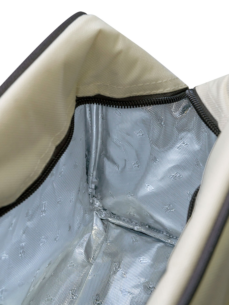 Термосумка 7.5л серии 3300 бежевая для ланча - 8