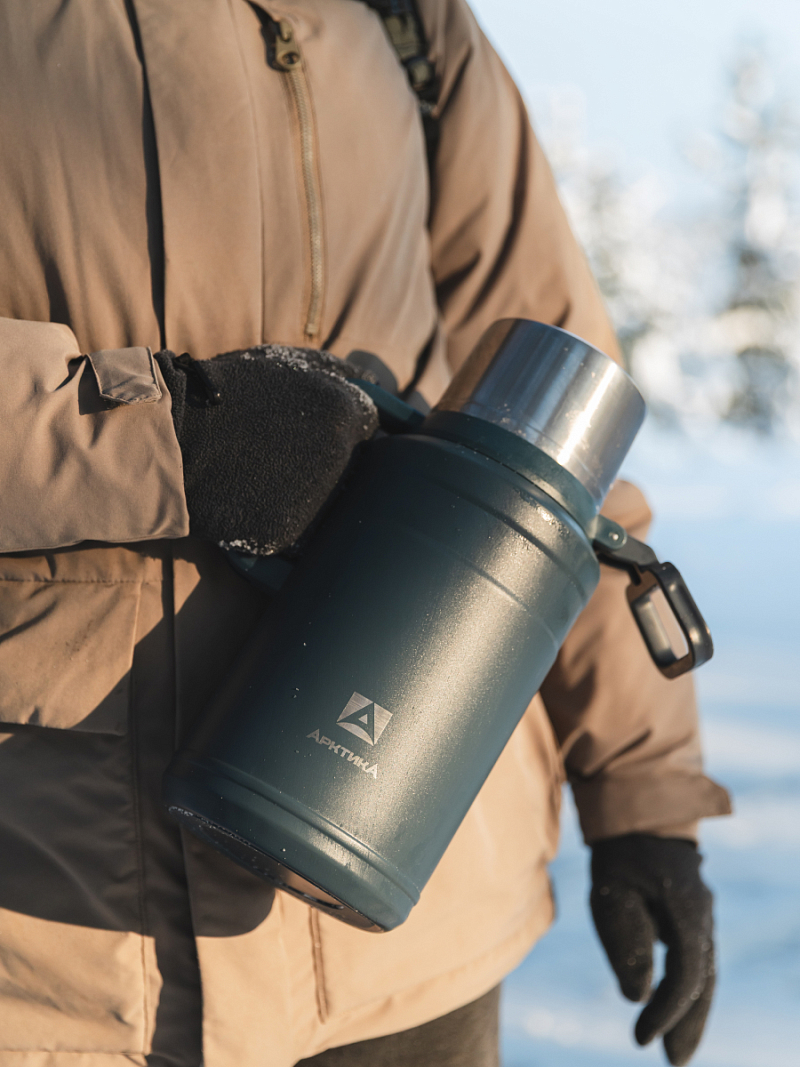 Термос 3.5л серии 206 «Индиго» с ситечком - 2