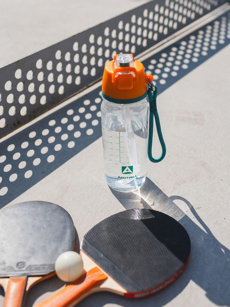 Тритановая бутылка 0.8л серии 723 «Морошка» с распылителем - 7