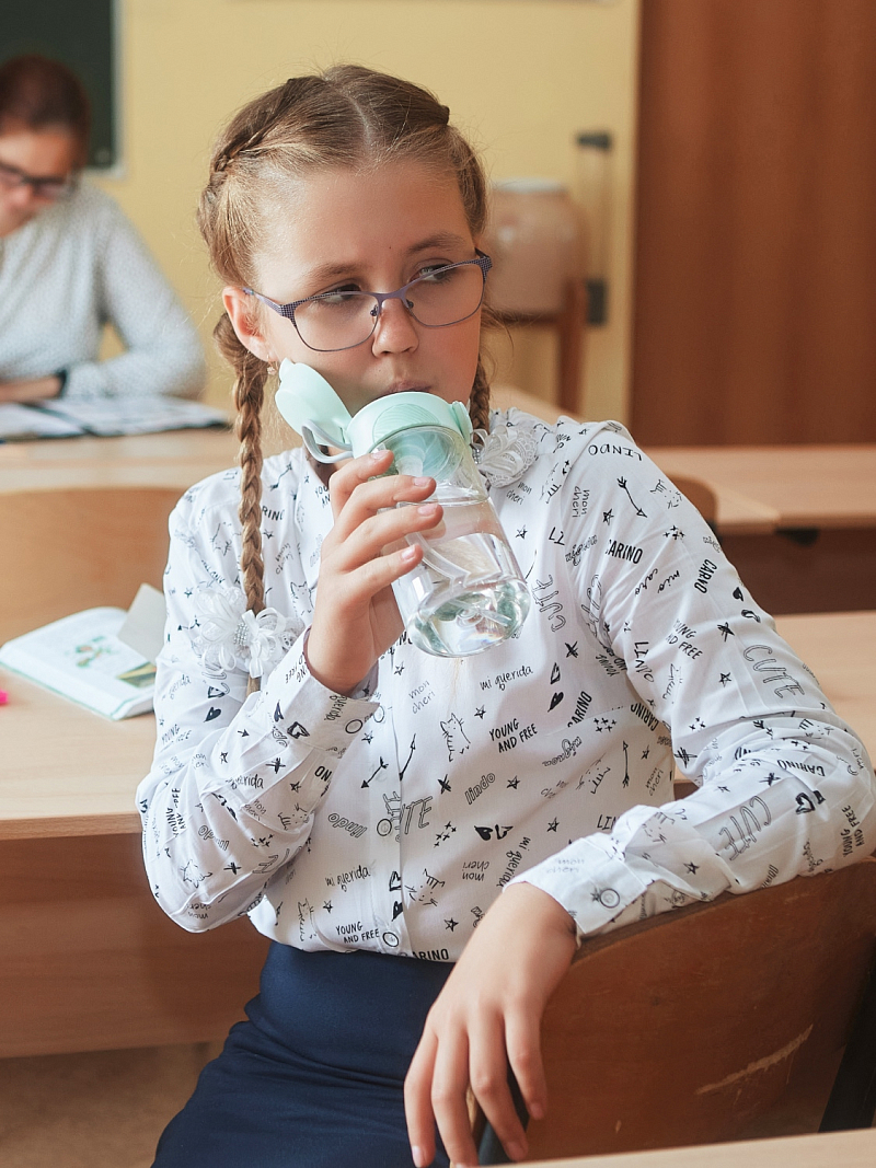 Тритановая бутылочка 0.45л серии 714 мятная детская - 4