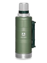 Зеленый термос 106 «УАЗИК» на 2.2л с ручкой