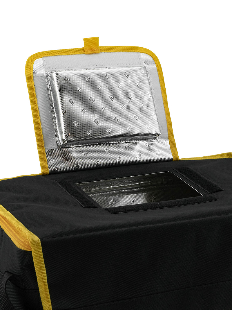 Термосумка-холодильник 30л серии 3000 чёрная с люком - 10