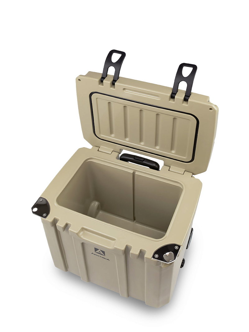 Бежевый термоконтейнер 2600 на 35 литров - 14