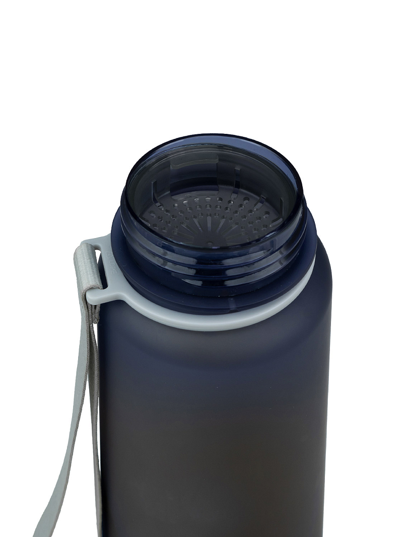 Тритановая бутылка 1л серии 720 матовая синяя с ситечком - 10