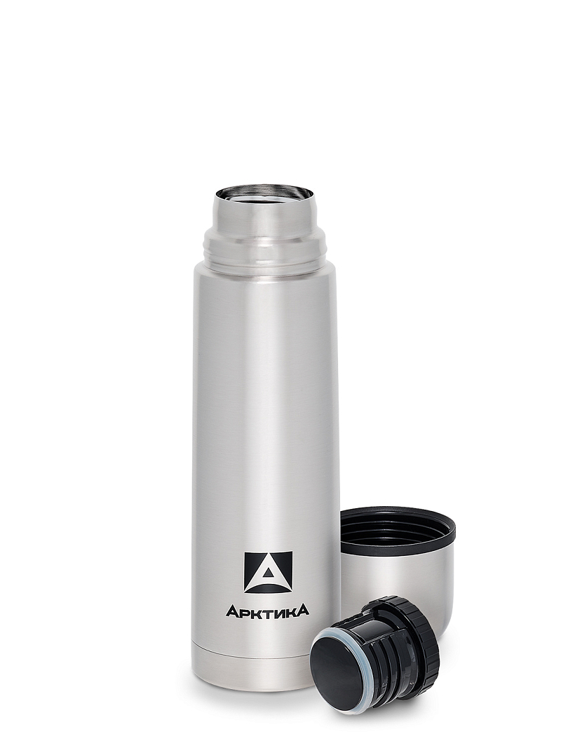 Термос 0.5л серии 101 стальной с узким горлом в чехле - 3