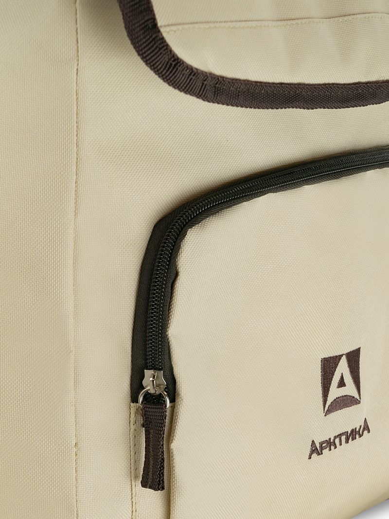 Термосумка-холодильник 20л серии 3001 бежевая с люком - 14