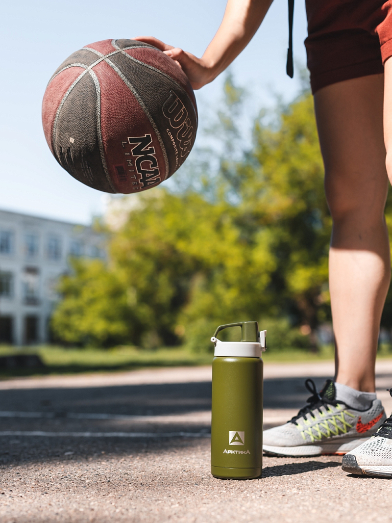 Термокружка 0.5л серии 702 «Сититерм» зелёная (уценка) - 4