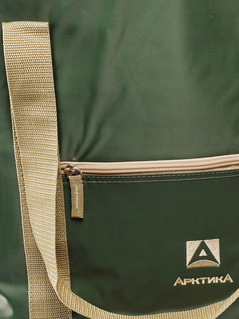 Сумка-холодильник 10л серии 3100 зелёная компактная - 4