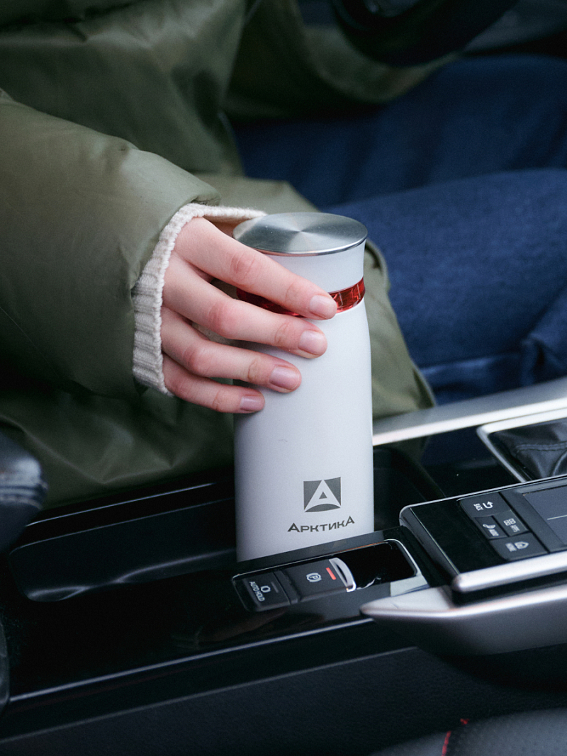 Термокружка 0.32л серии 715 «Арктика» с ситечком - 2